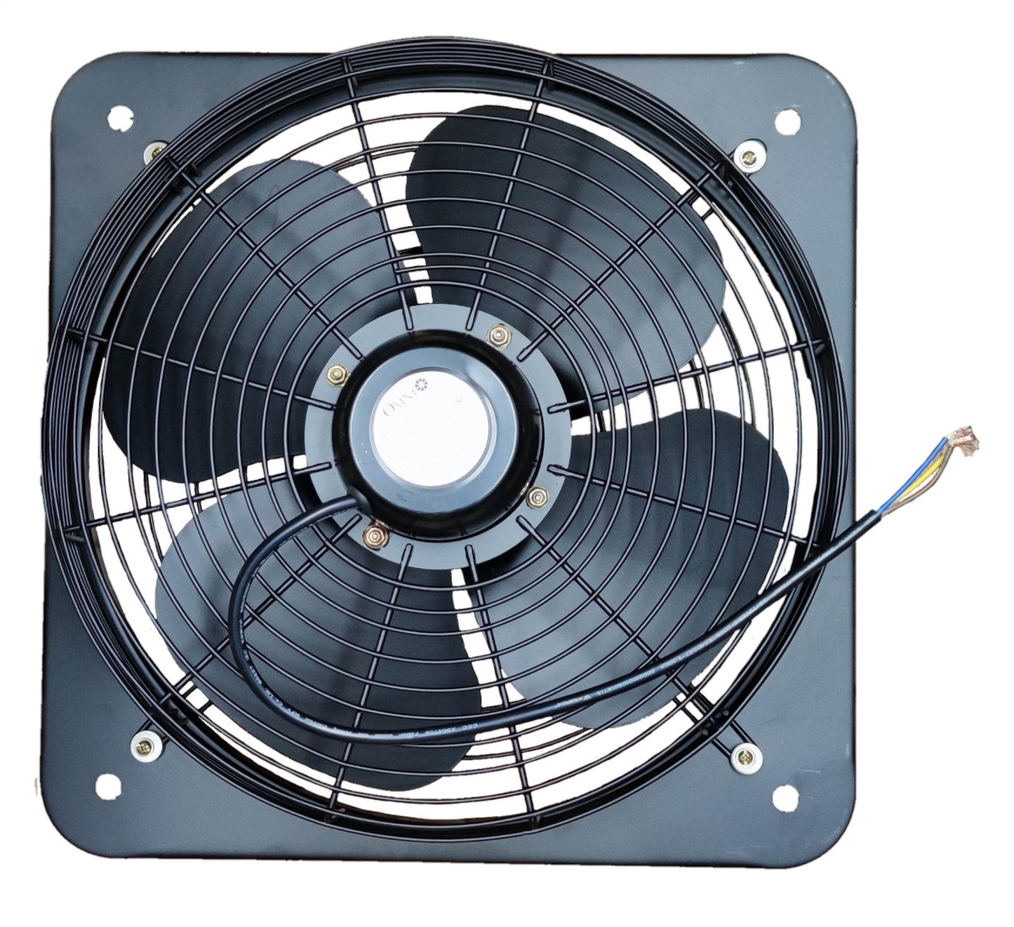 Omni Industrial Exhaust Fan 12 Inches with durable metal frame and powerful airflow for ventilation