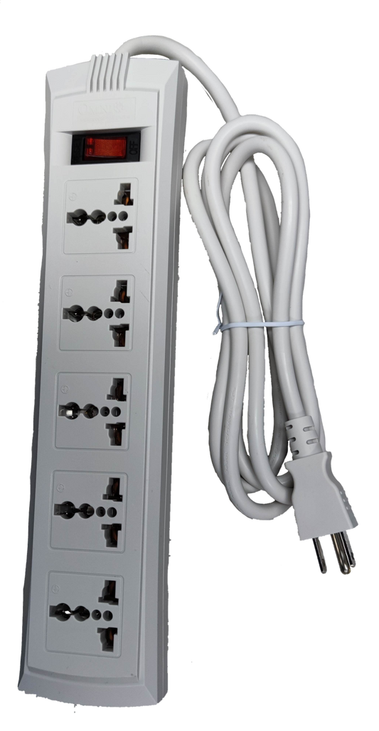 Omni WEU-105-PK power strip with multiple outlets and a 6-foot power cord for versatile connectivity