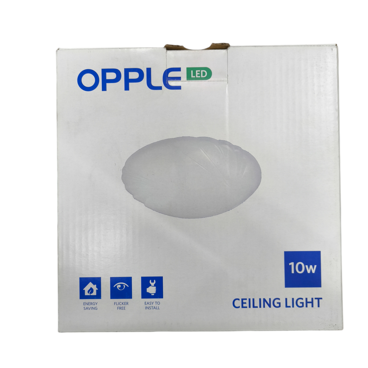 Opple 10W Ceiling Light 220V 6500K energy saving LED fixture in white packaging box