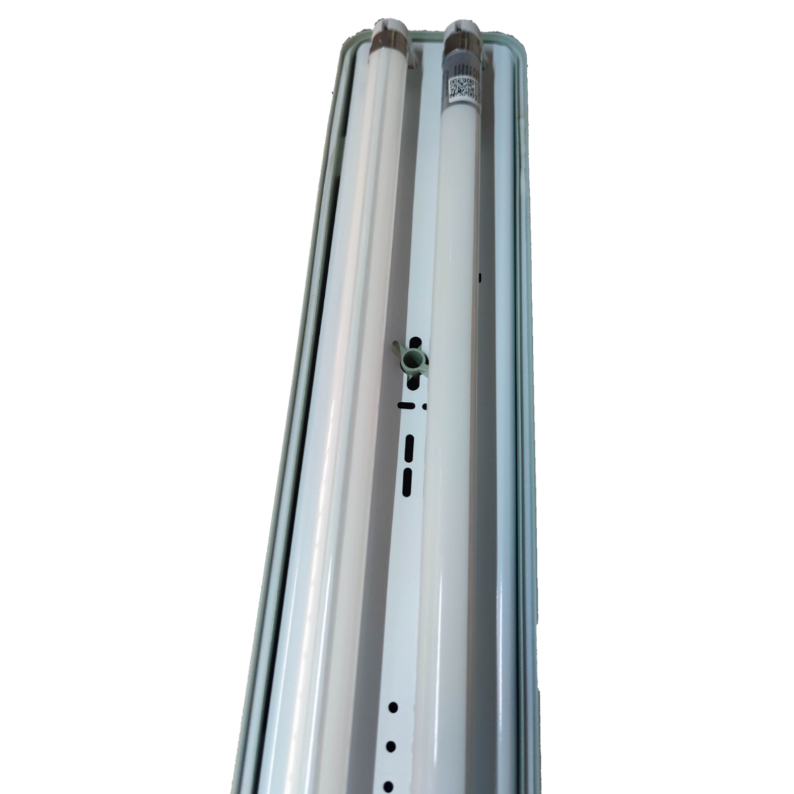 Opple weatherproof LED fixture 2x18W with dual fluorescent tubes for outdoor lighting applications