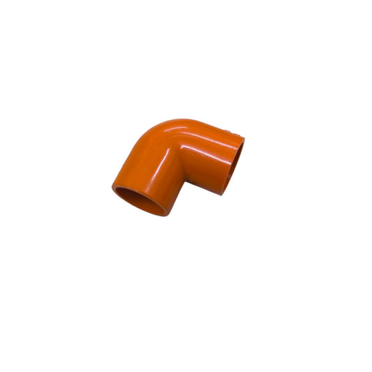 Undex orange 90-degree elbow pipe fitting for pipes and hoses accessories 1