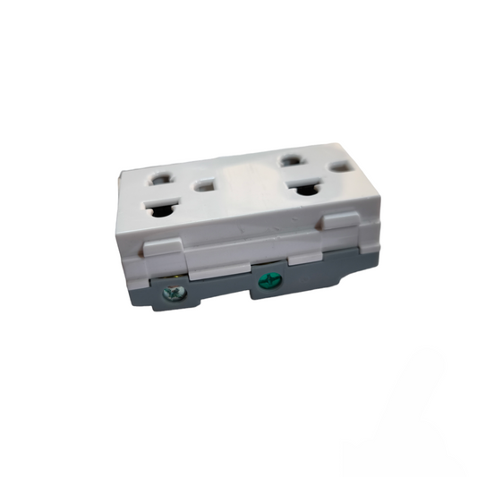 T&J Duplex Outlet Device with Ground 16A power point for electrical installations
