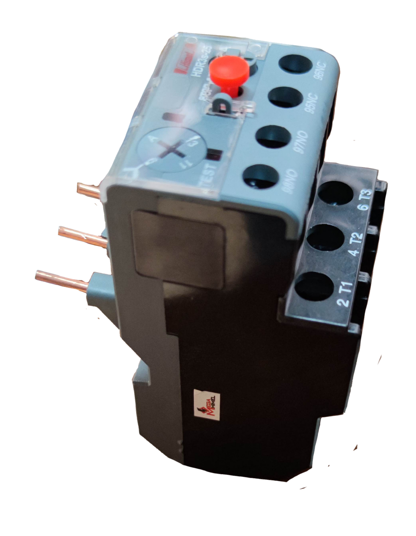 Himel Overload Relay 9-13A HDR3s2513 Power Point Switch with adjustable settings and red reset button