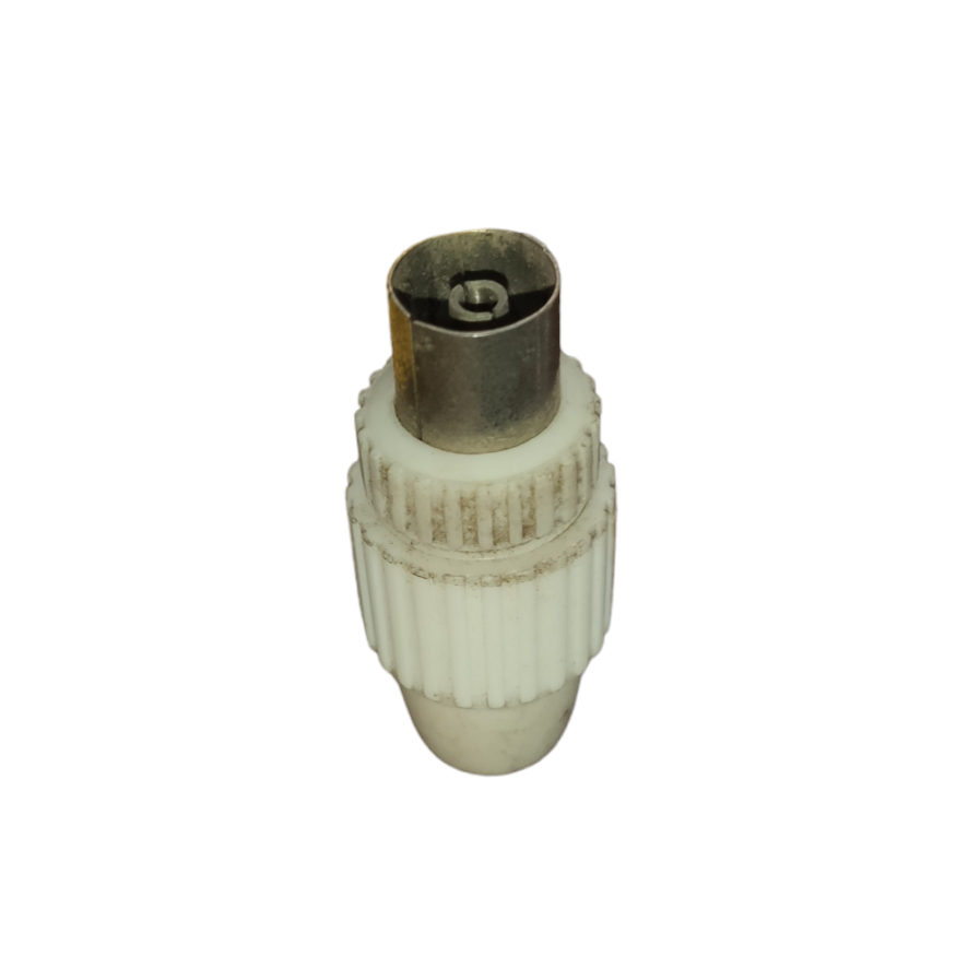 Local electrical circuitry PAL Plug Connector with white plastic grip and metal connector end