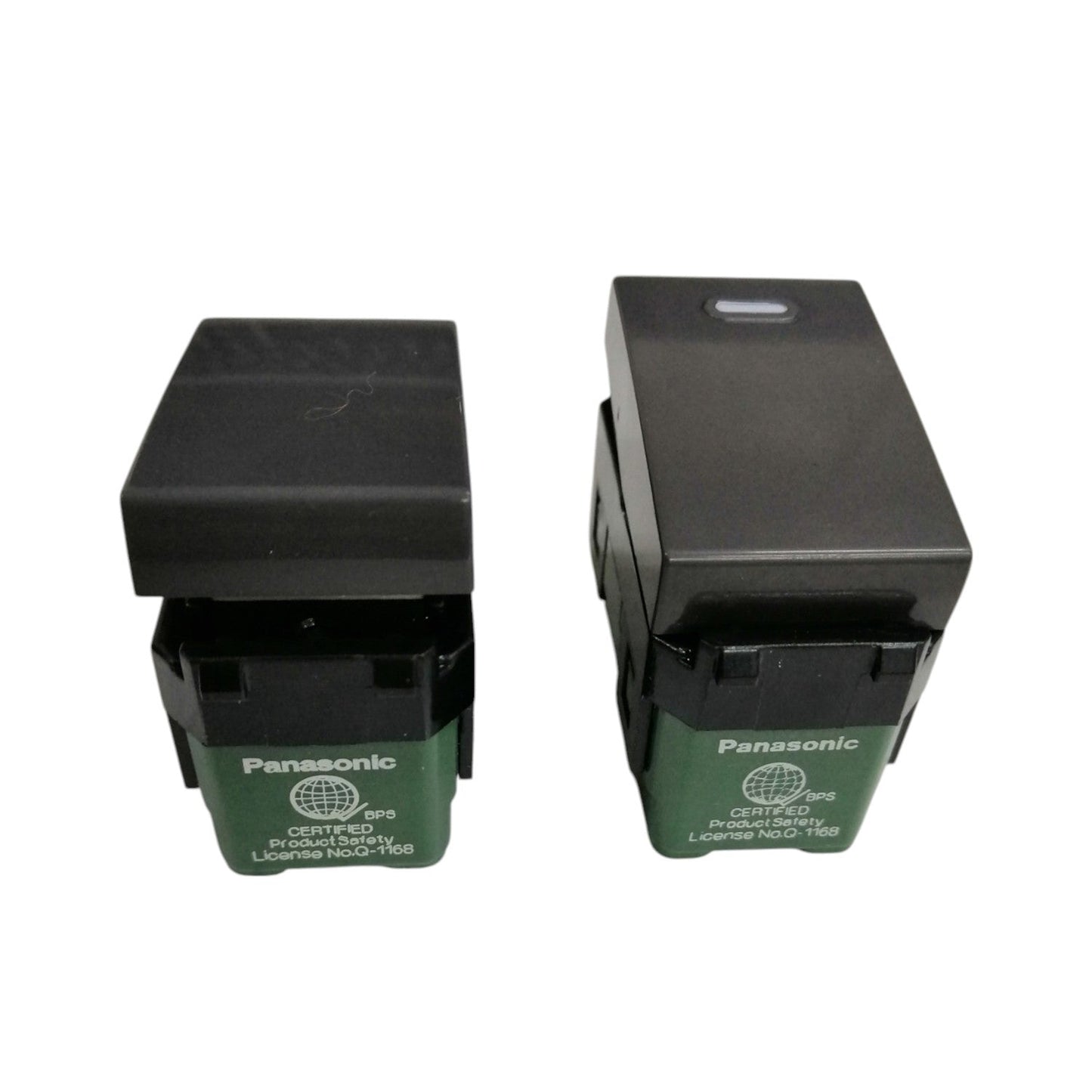 Panasonic 16A 250V metallic gray wall switch for convenient and reliable electrical control