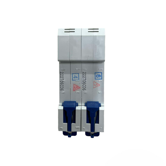 Panasonic 63A Miniature Breaker 6Kaic 220V with dual switches for reliable electrical protection