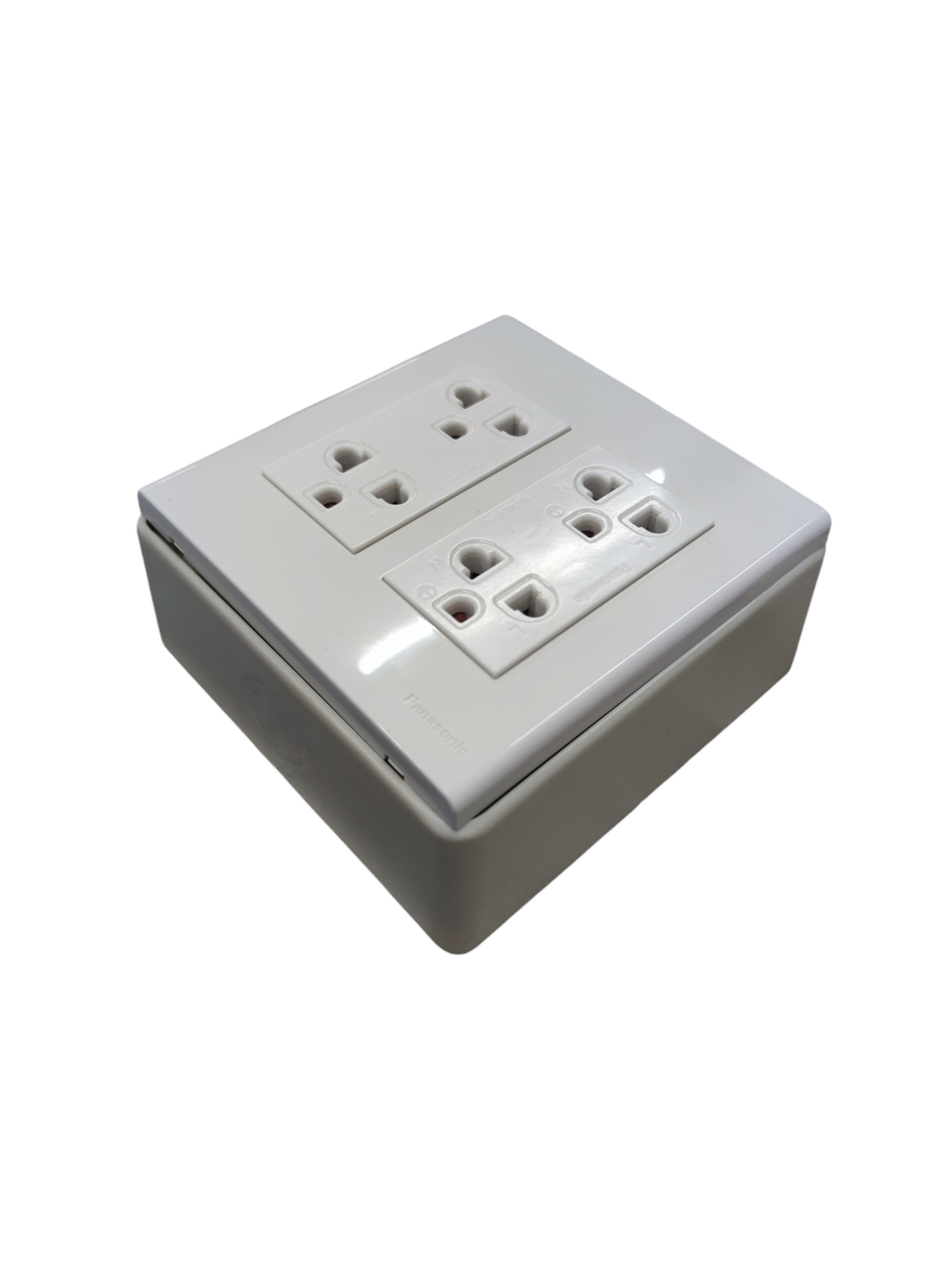Duplex socket outlet with ground 16A power point switch panel by Omni Panasonic and Kopez