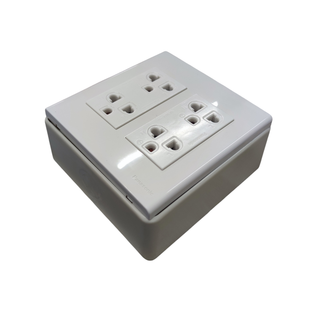 Duplex socket outlet with ground 16A power point switch panel by Omni Panasonic and Kopez