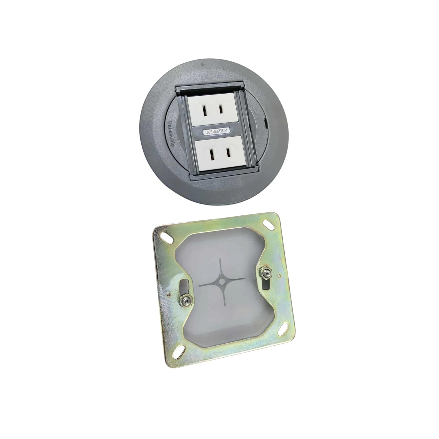 Panasonic 2 Gang Floor Outlet 16A 220V Flat Pin Socket DU5001HTC-1