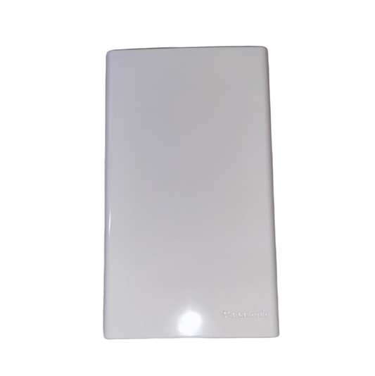 Panasonic white Switch Cover WEG6891W-1 for power points, switches, and plugs