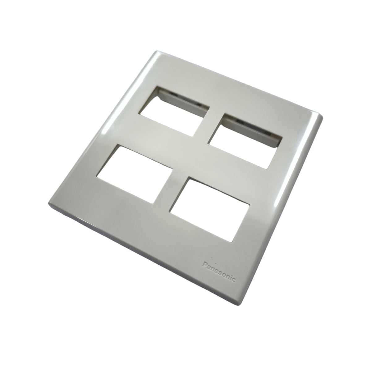 Panasonic WEG6804-1 wall plate 4 Gang for easy installation of multiple switches and outlets