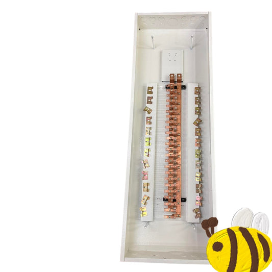 Koten 24 Branches Panel Board Main 250SPS 2P For Circuit Breaker 2Pole Bolt On PB250SP2P24B