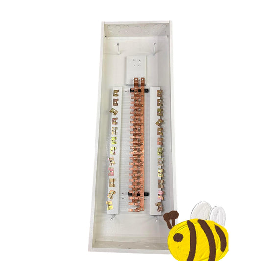 Koten panel board main mccb 250a 2 pole with copper busbars for electrical distribution