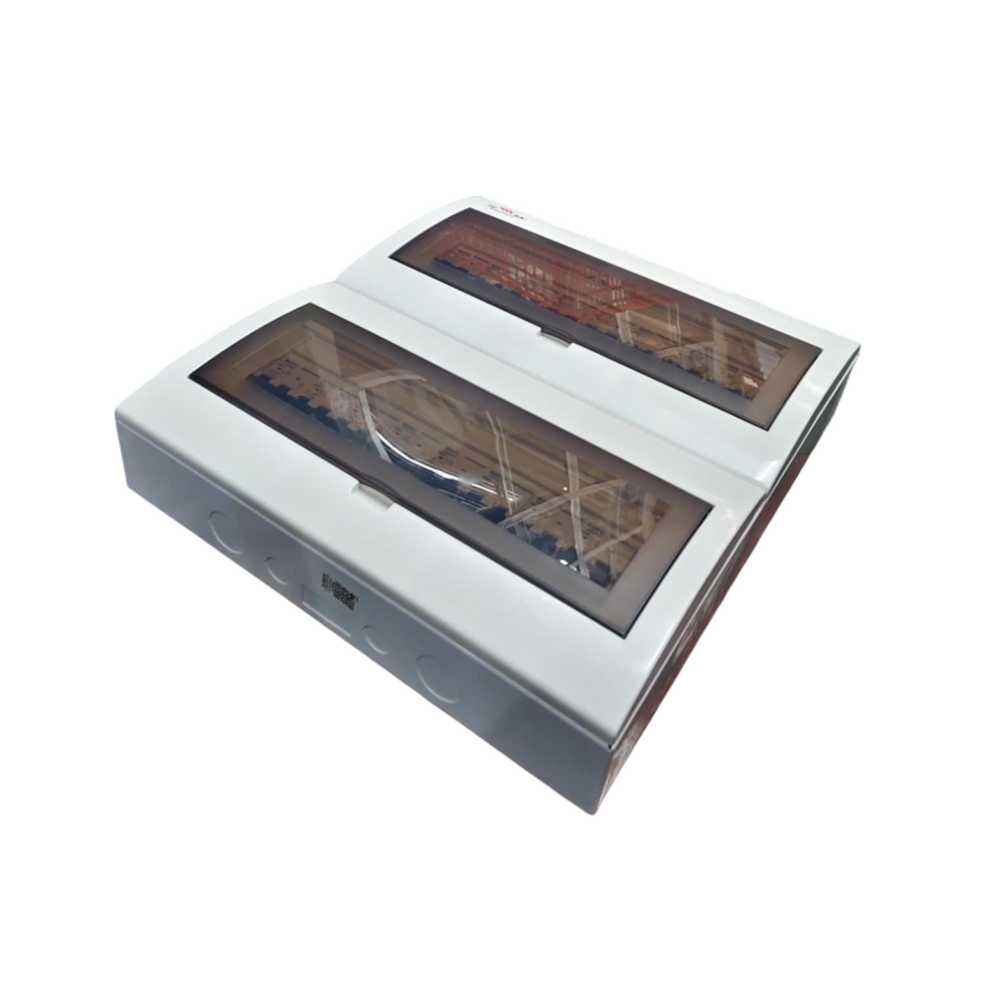 Panel Box with 15 Bus Bar 2 Pole Royu Breakers electrical panel box with transparent covers for circuit protection