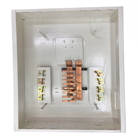 Koten Panel Board 150A 2P Main 8 Branches metal enclosure with copper busbars and eight branch terminals