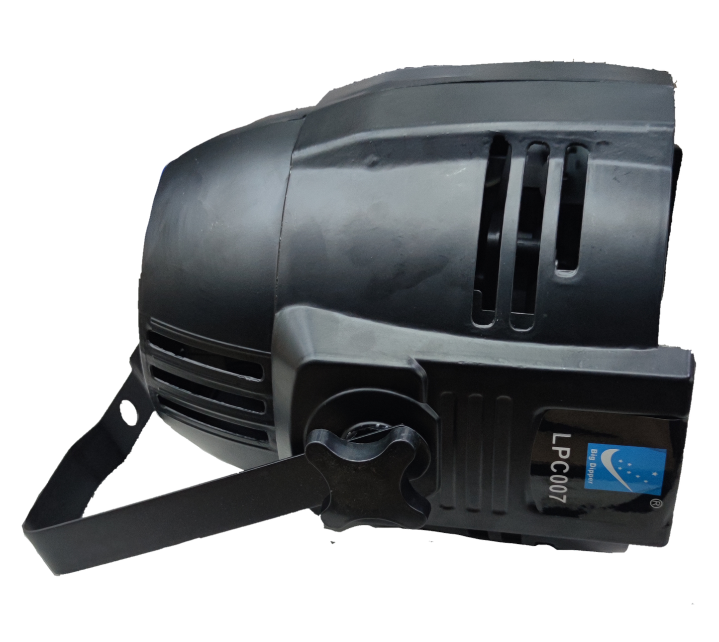 Black PAR LED 54 220V with DMX Signal Input stage light bulb with adjustable mount bracket