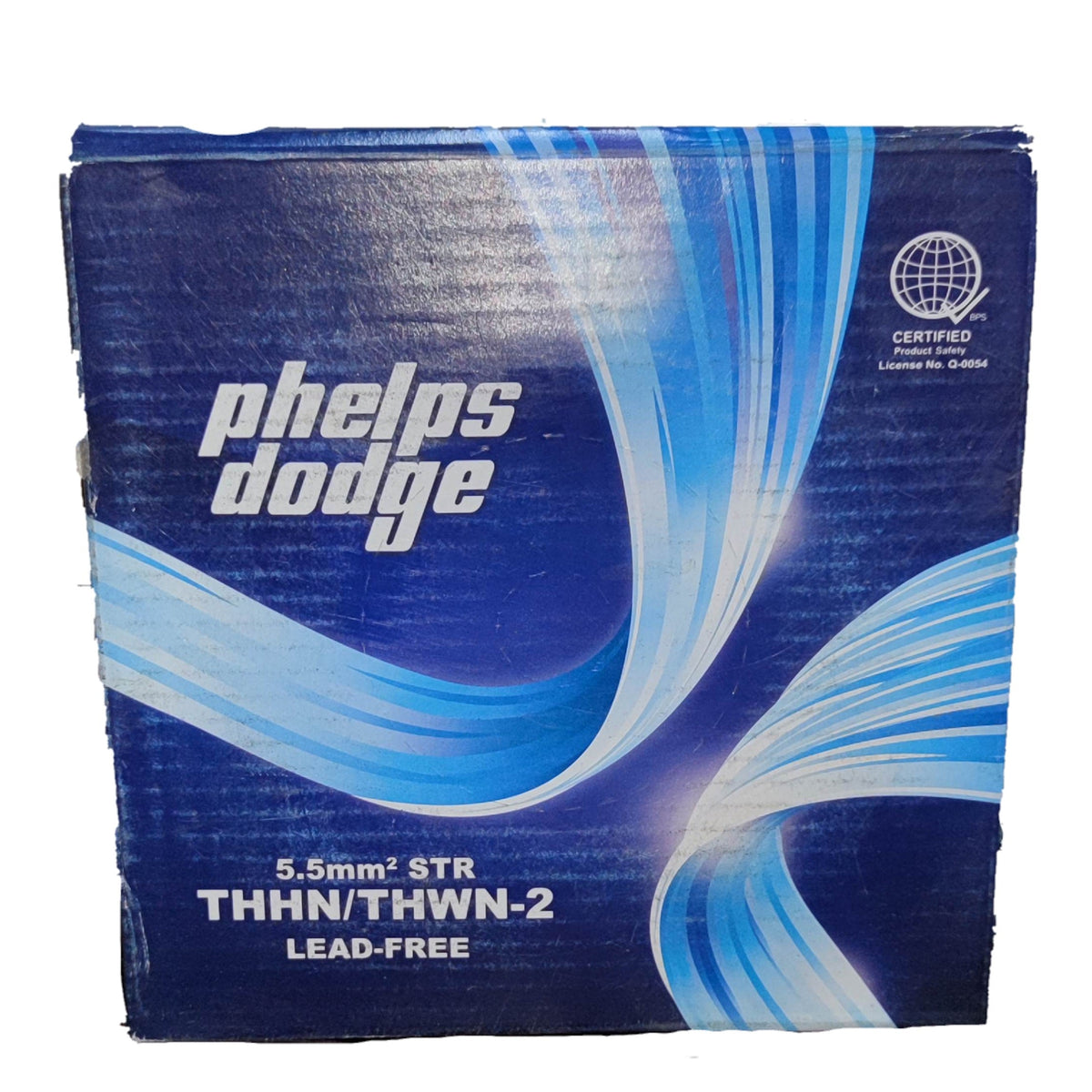 Phelps Dodge packaging box for 5.5mm Stranded wire Green THHN THWN-2 lead-free wiring