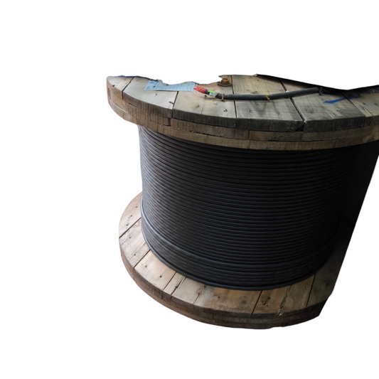 Phelps Dodge royal cord power cable 22mm on large wooden spool for electrical wiring