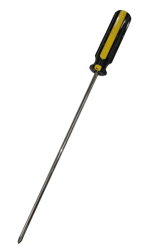 Rubicon Philip Screw Driver 901 150mm with black and yellow handle for precise fastening