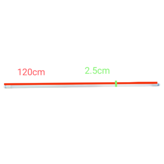 Philips 14W LED T8 tube daylight with dimensions of 120cm length and 2.5cm diameter for bright lighting