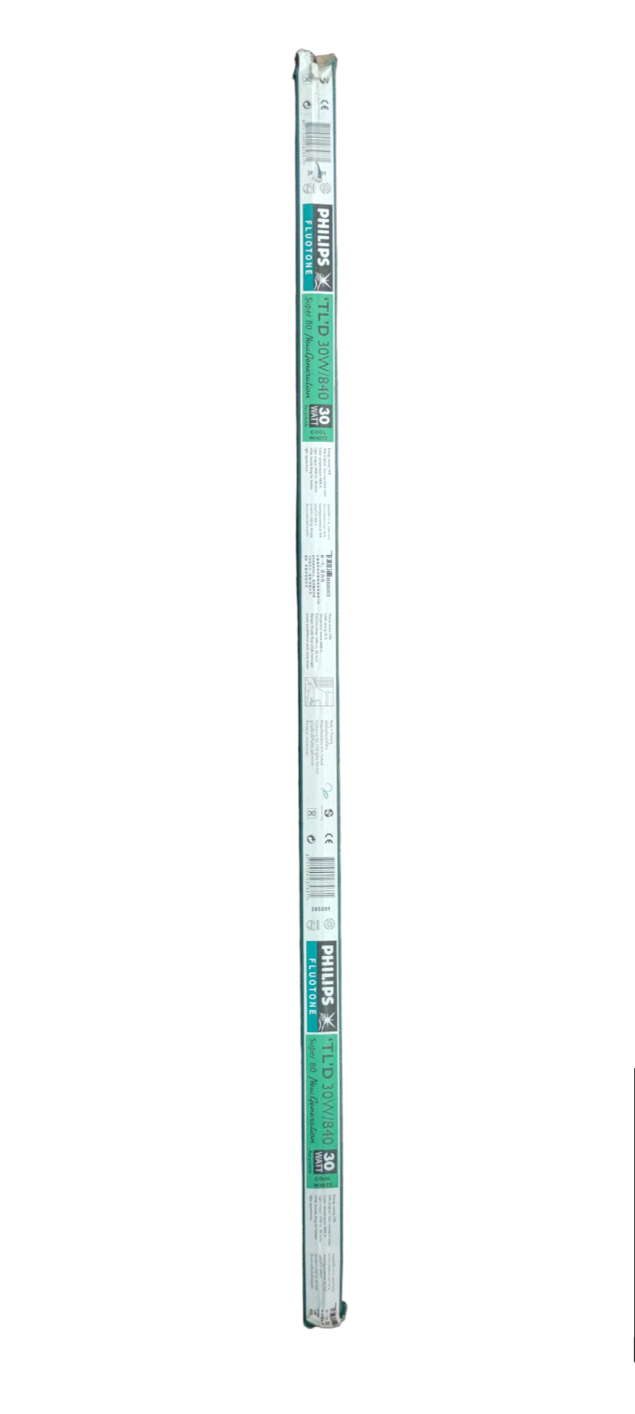 Philips 30W T-8 Fluorescent Tube compact fluorescent bulb with energy-saving design