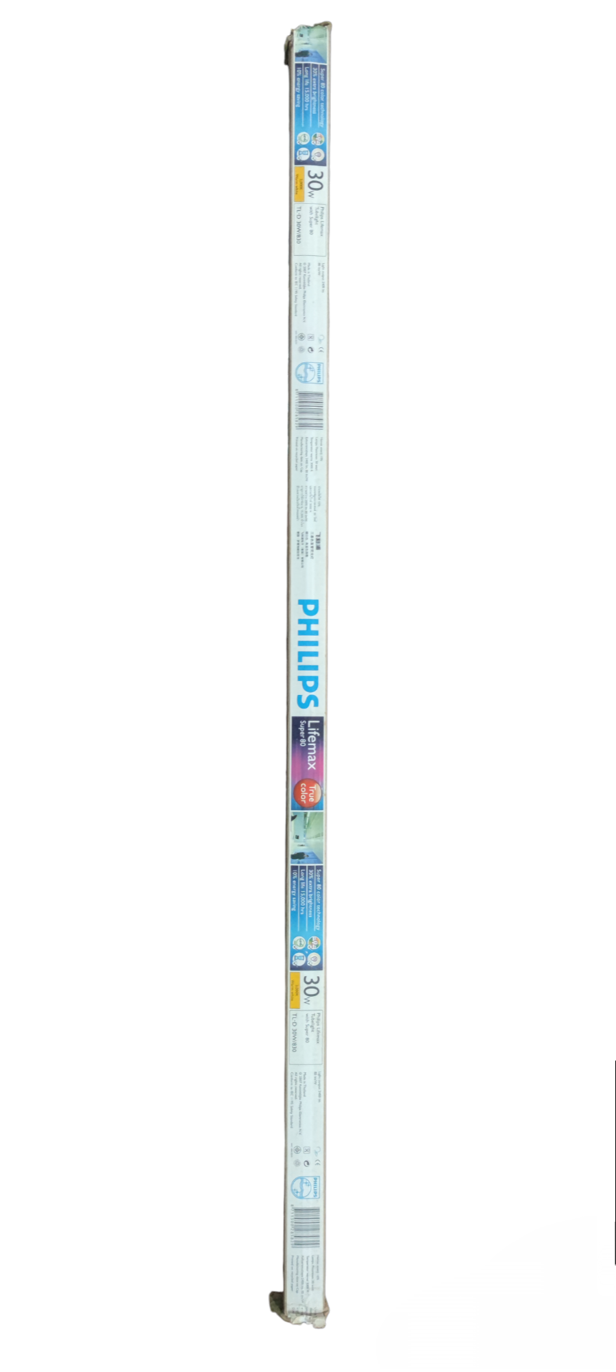 Philips 30W T-8 Fluorescent Tube in original packaging for efficient lighting solutions