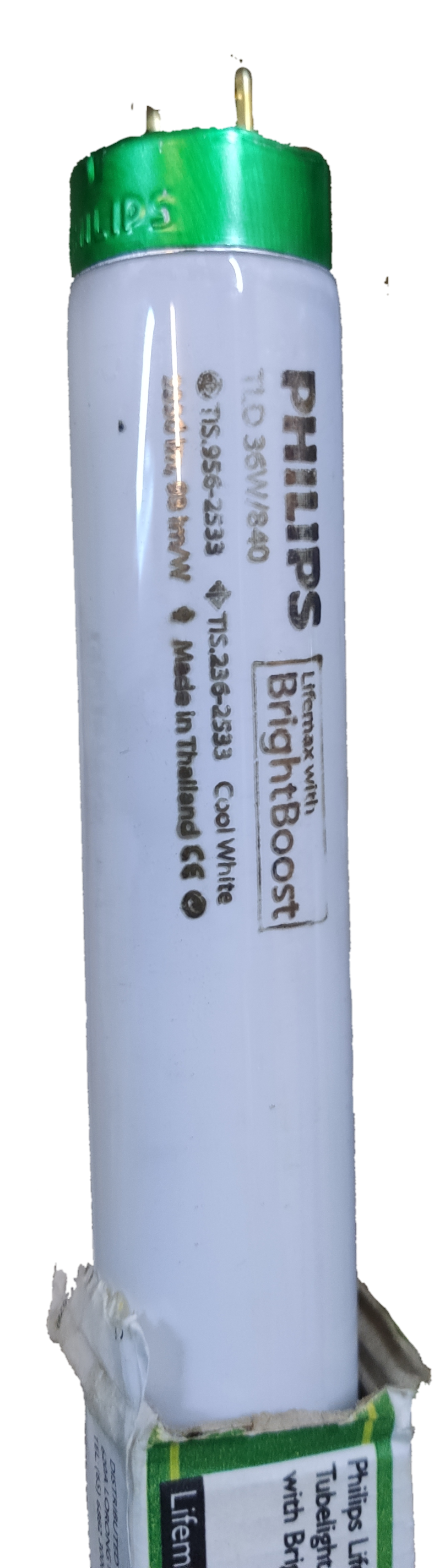 Electx Electrical Supply 36W T8 fluorescent tube light Philips BrightBoost white bulb