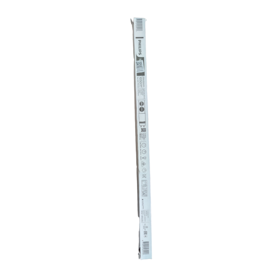 Philips 8W LED tube T8 cool white packaging with product details and specifications