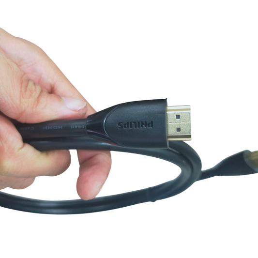 Philips HDMI Grippes Cable with a sturdy grip for secure connections and optimal performance