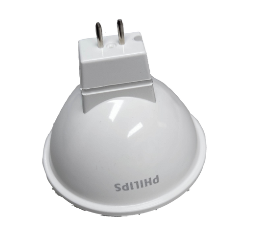 Philips MR16 LED bulb 4.5W warm white with two-pin base for energy-efficient lighting