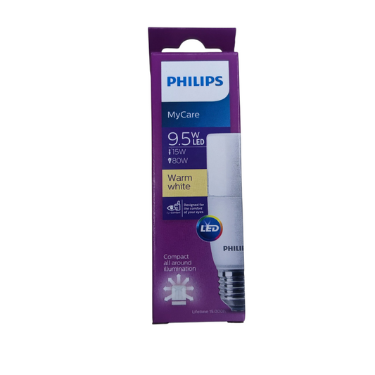 Philips MyCare 9.5W Warm white LED Stick 3000K E27 220V for energy-efficient lighting