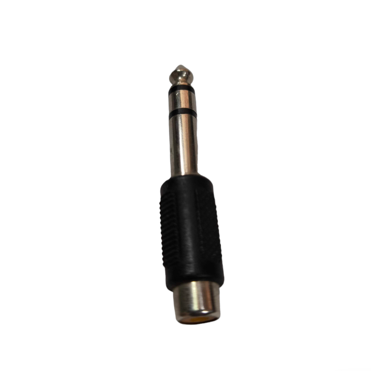 Local brand PL-55 Plug Stereo to RCA adapter with black grip for microphone accessories