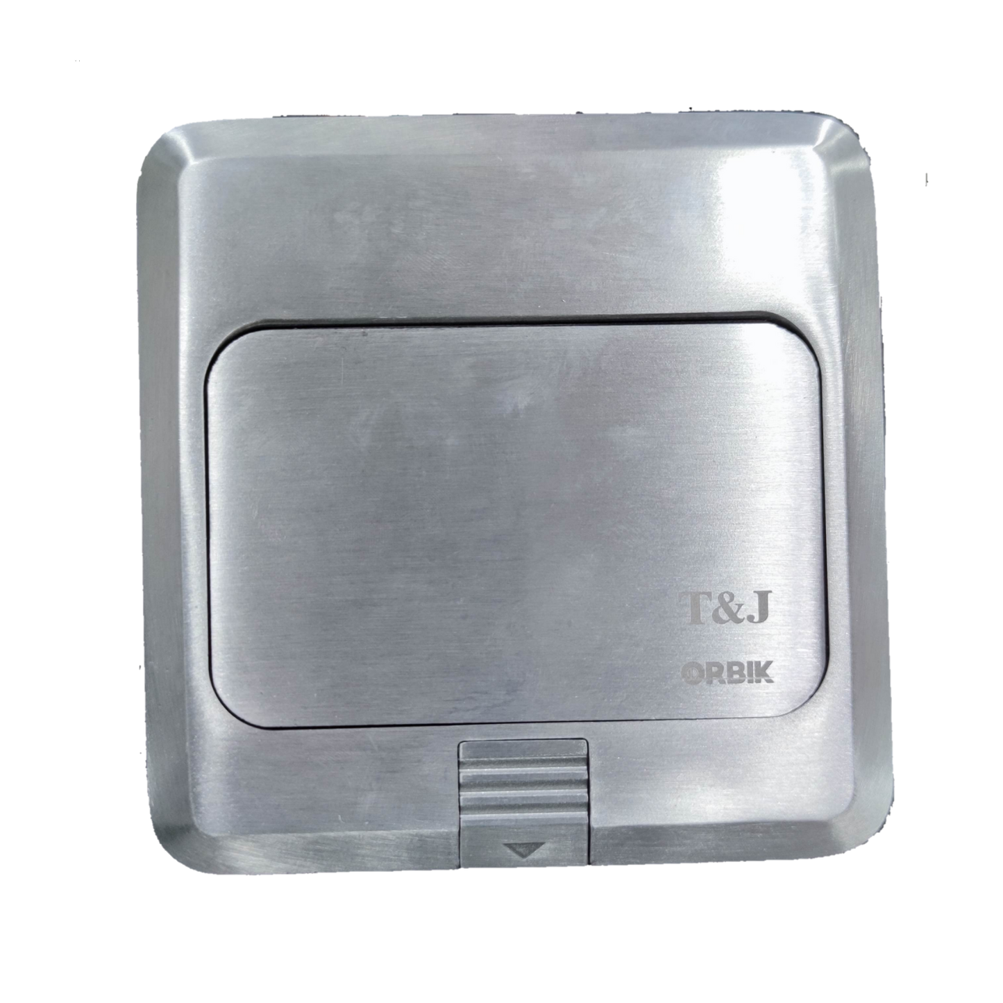 T&J stainless steel Pop up HDMI with USB-A power outlet and switch cover for office or home use