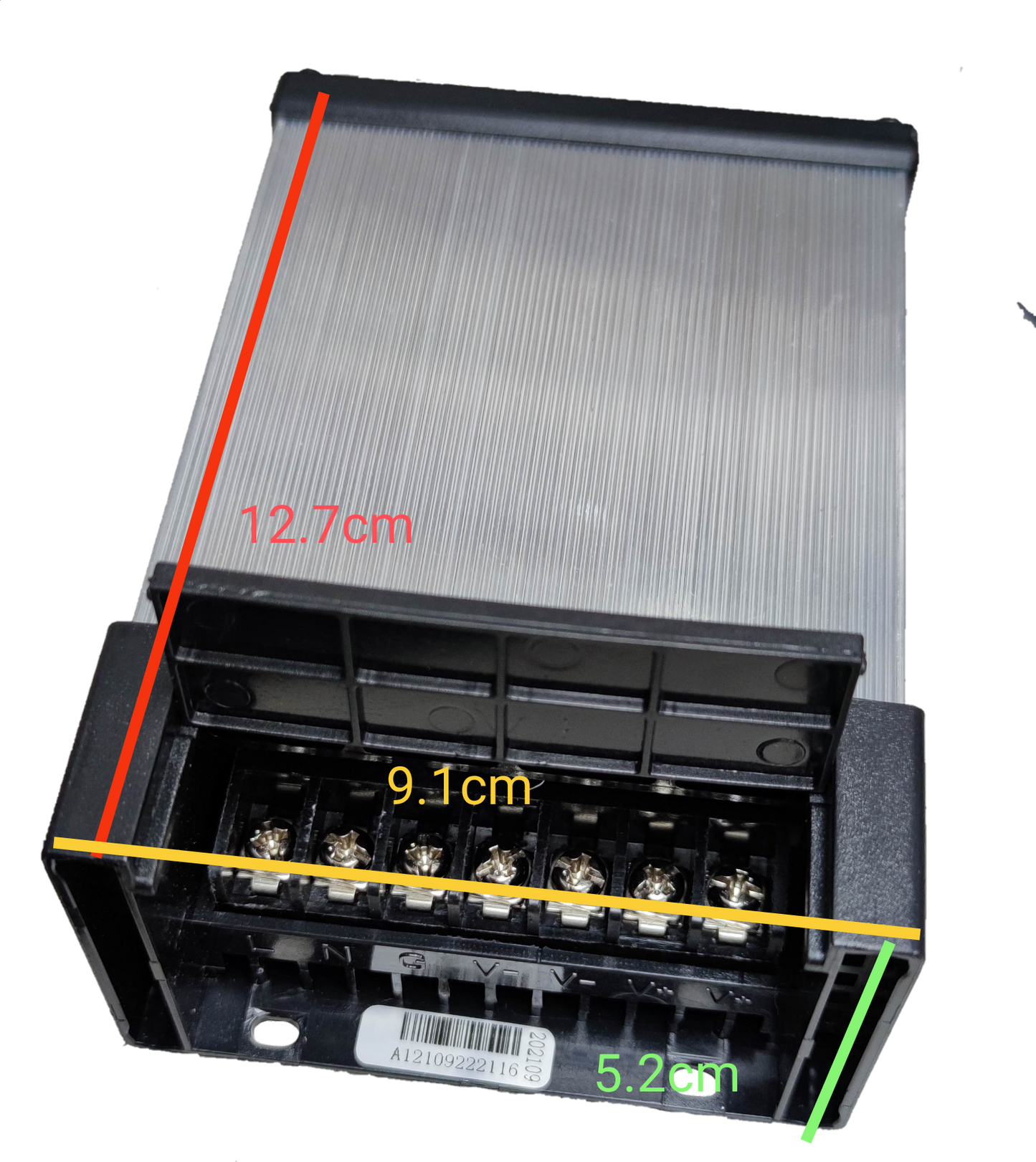 Grippes Power Supply 12V 200W designed for efficient lighting installations and accessories