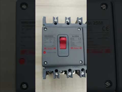 Himel 250A 4 Pole Industrial Circuit Breaker 220V 60KAIC 400V MCCB HDM3250N250B3XX