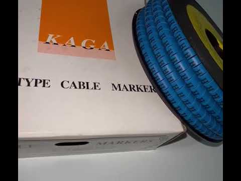 Cable "H" Marker 2.6mm to 4.2mm Blue EC-1B, Blue