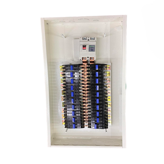Koten 250SPS main 20 branch panel white distribution board with main breaker and 20 MCB branch circuits
