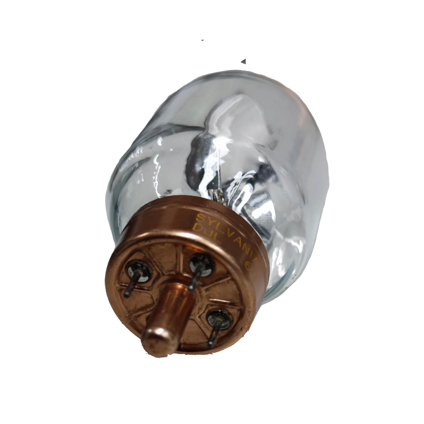 Sylvania incandescent bulb 150W 120V Projector Lamp 4 Pins with clear glass and copper base