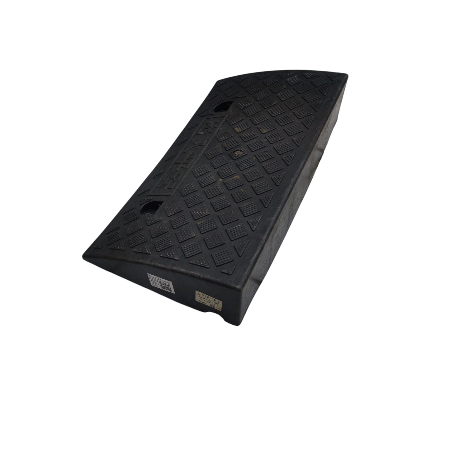 Grippes PVC ramp slope 490mm x 270mm x 105mm designed for safe access and mobility solutions