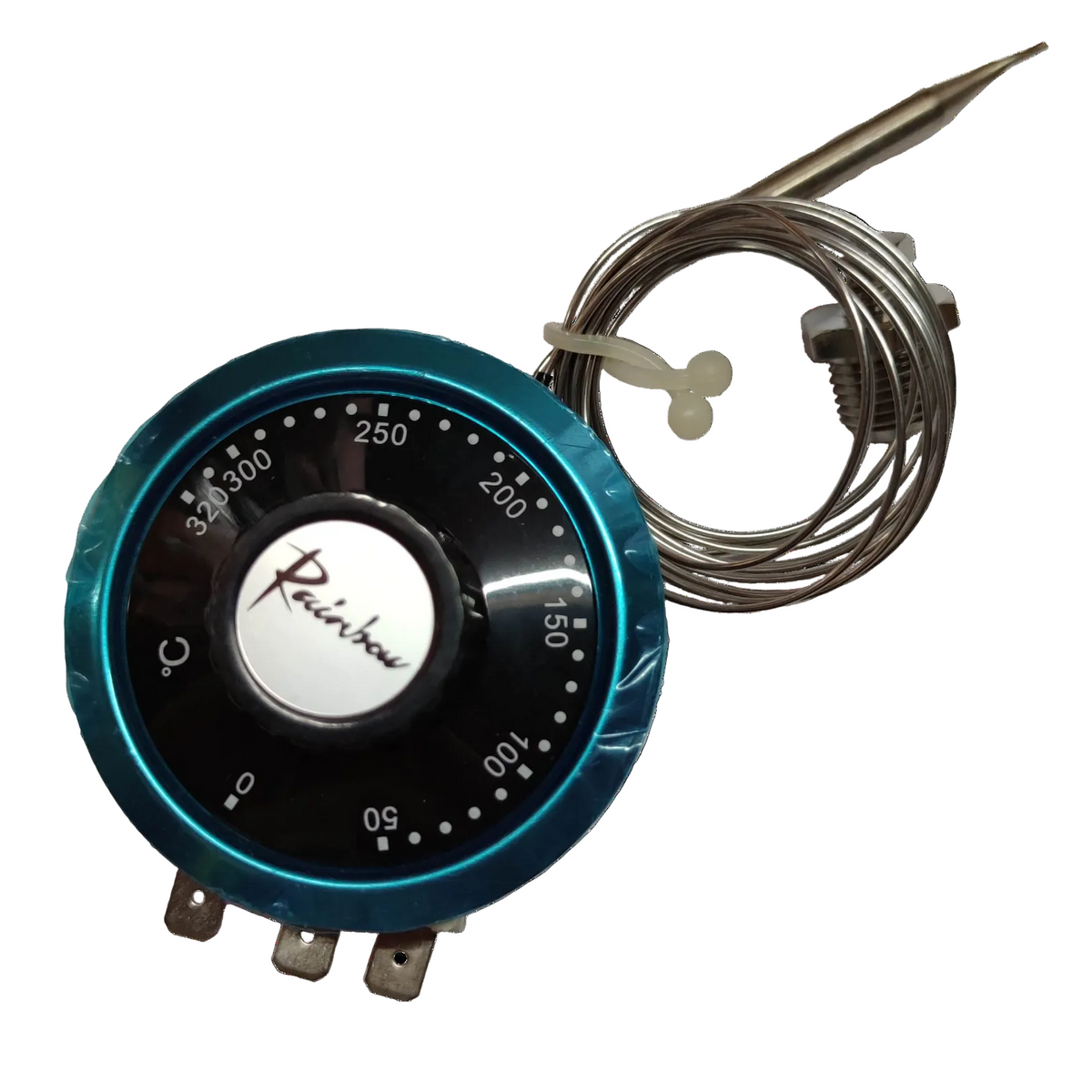 Grippes Rainbow thermostat 0 to 320 degrees water dispenser part with metal probe and dial