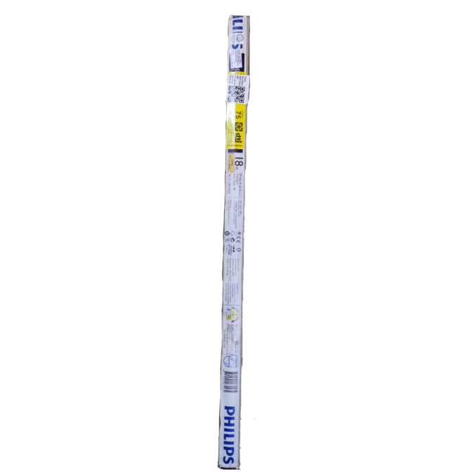 Philips 18W Fluorescent Tube T-8 Warm White packaged tube light for indoor lighting