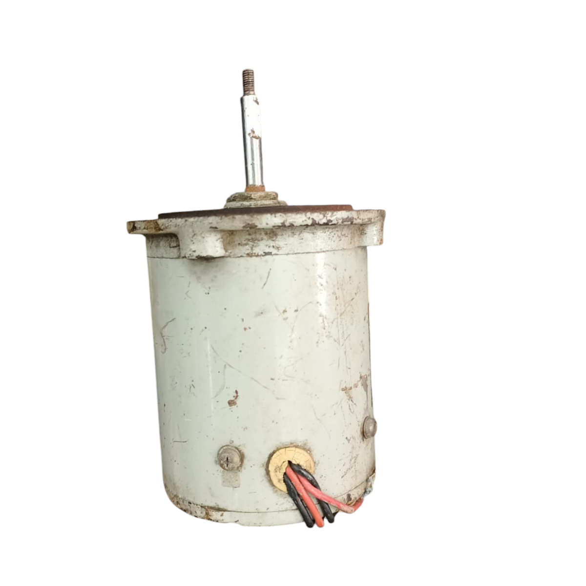 National brand RMP REFURBISHED Motor with visible wiring and shaft for electrical circuitry and parts