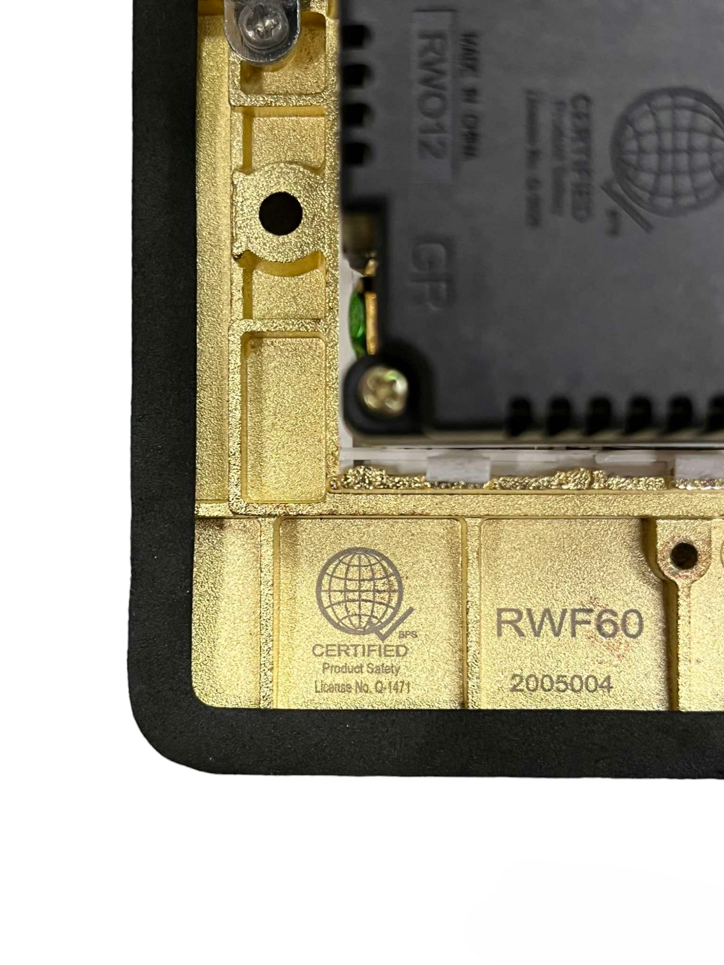 Royu Floor Outlet TEL and 2 LAN Outlet power point module with certification and product details