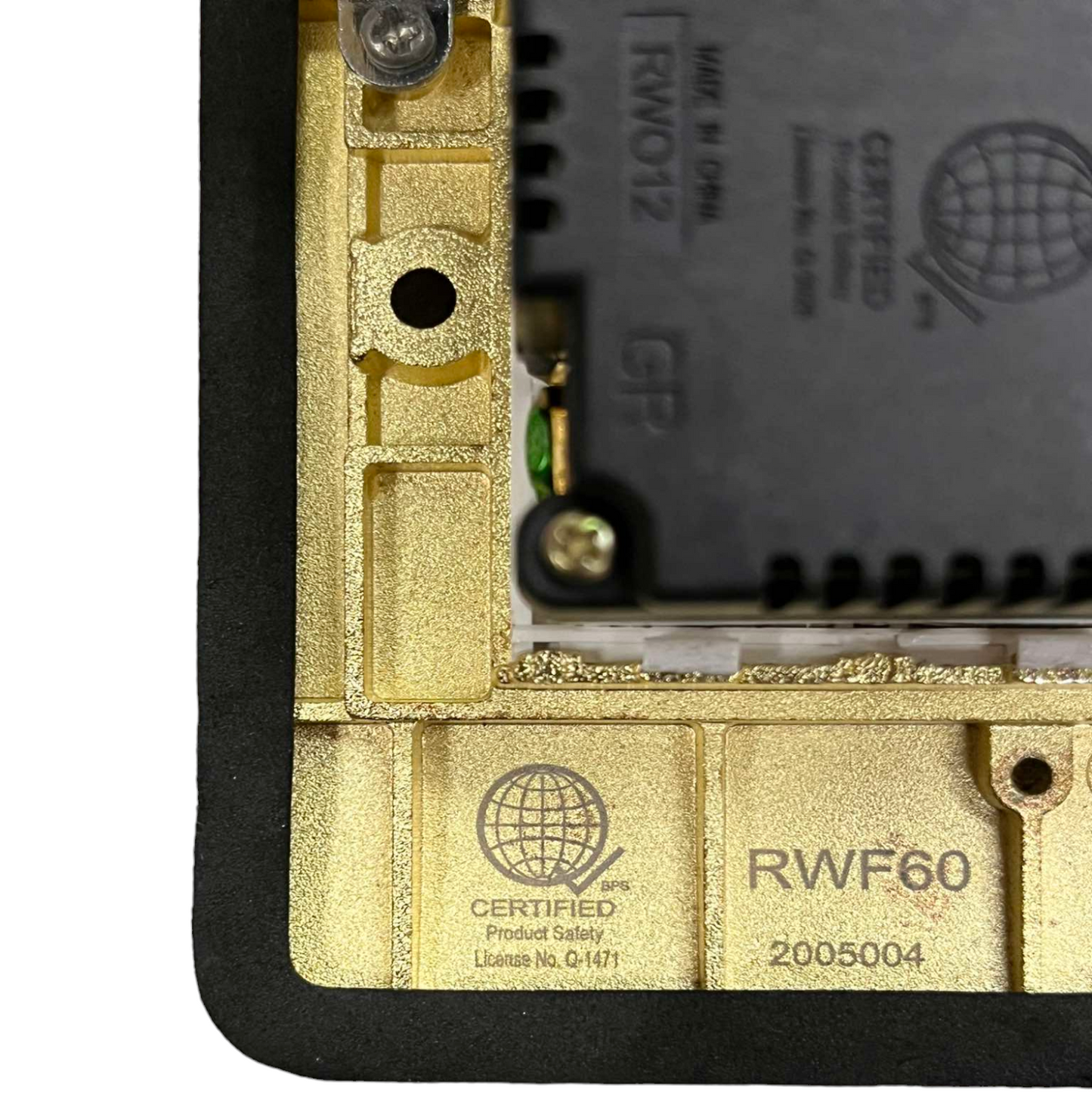 Royu Floor Outlet TEL and 2 LAN Outlet power point module with certification and product details