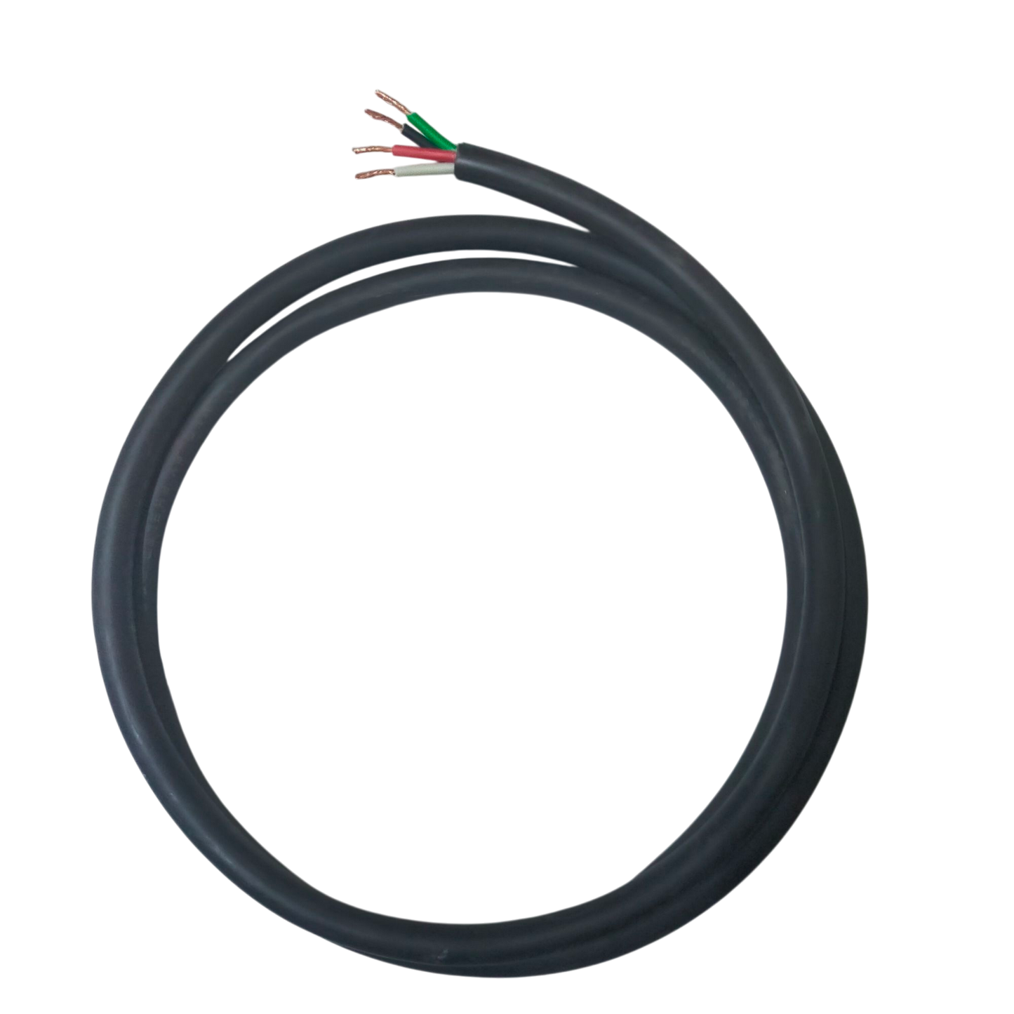 Phelps Dodge 1.25mm 4 core royal cord black electrical wire with exposed copper ends