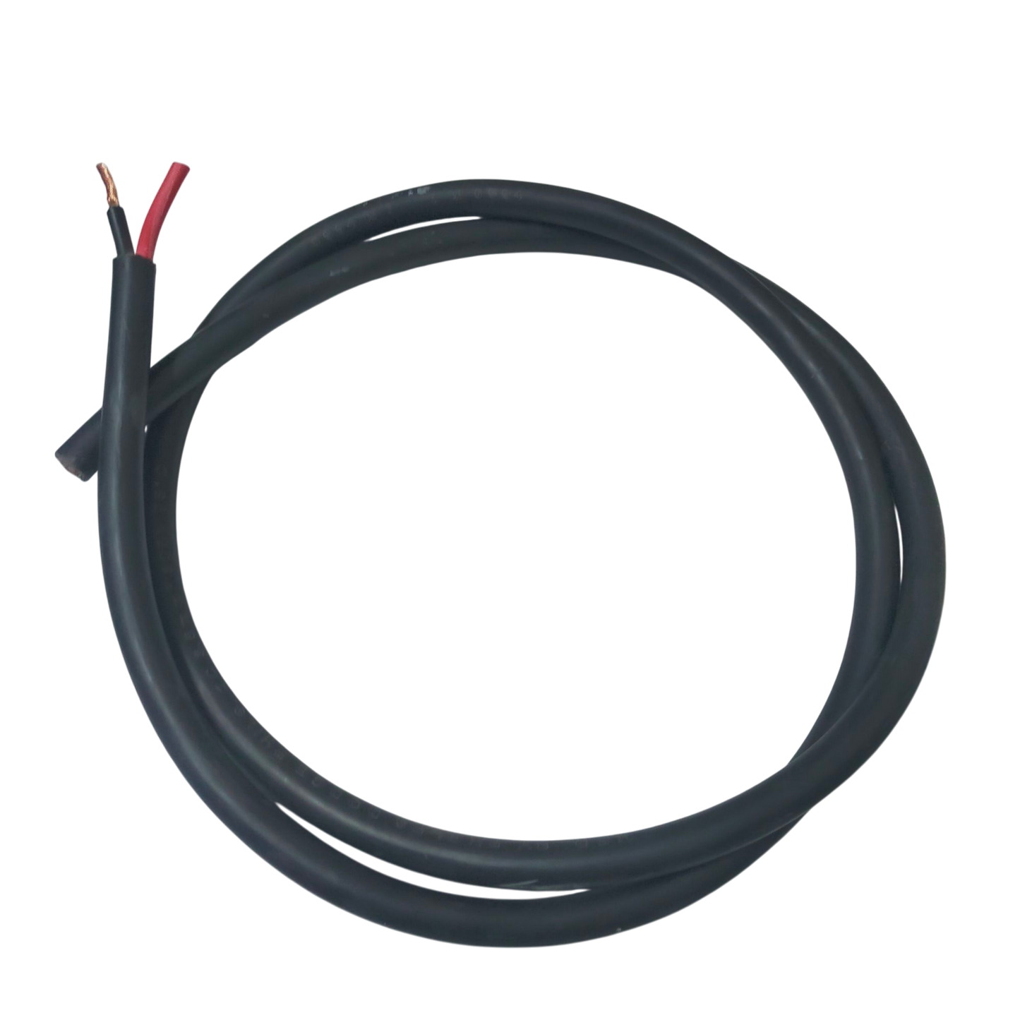 Phelps Dodge royal cord 3.5mm 2 core wire 50 meters black electrical cable with exposed copper ends