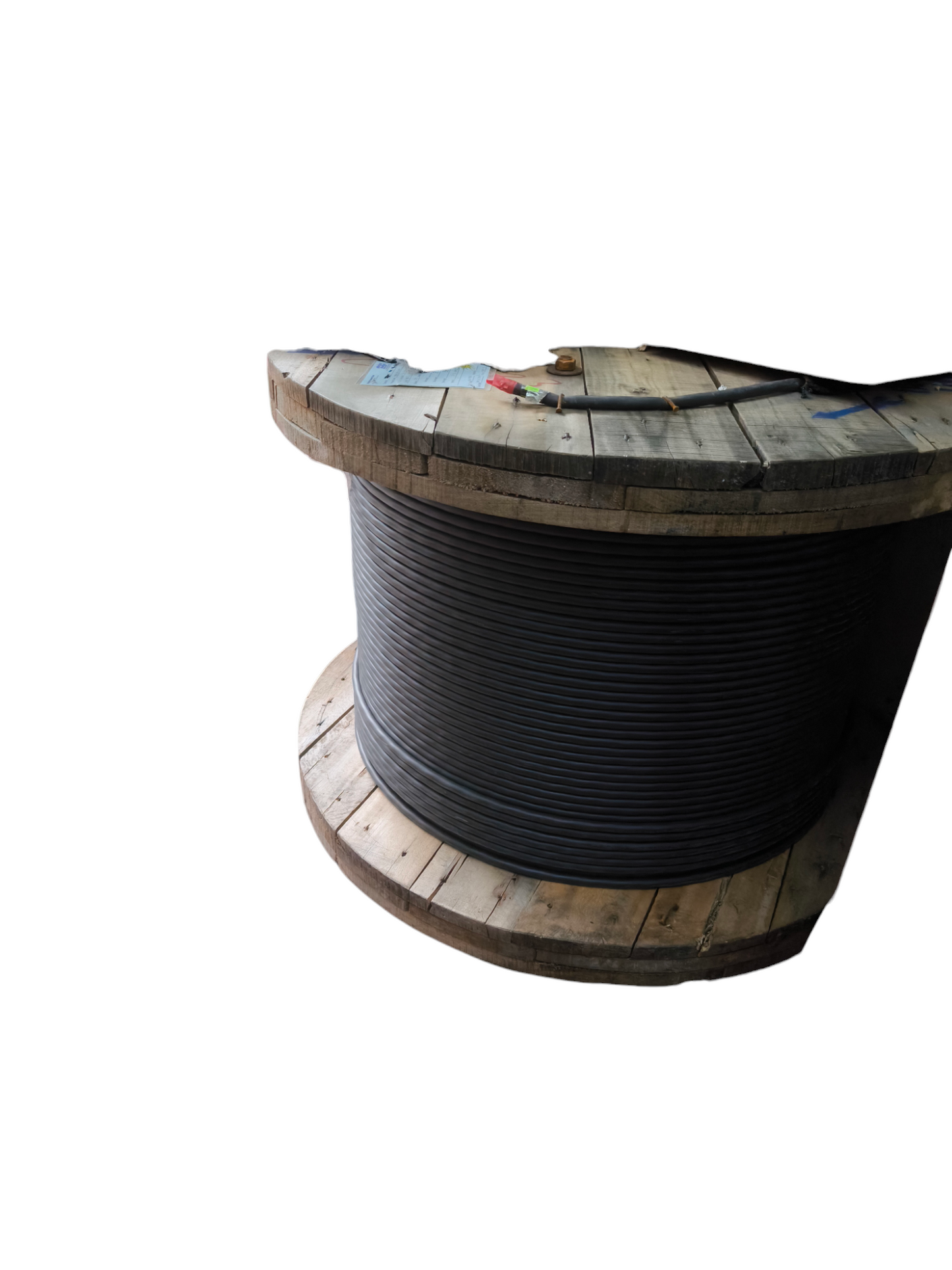 Phelps Dodge Royal Cord 30mm 2 Core - 60 Meters wire spool on wooden reel for electrical use