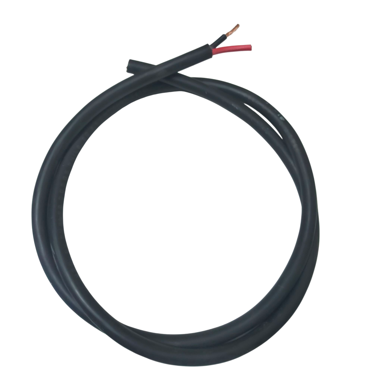 Phelps Dodge Royal Cord Cable AWG 12 2C in black with durable insulation for electrical projects