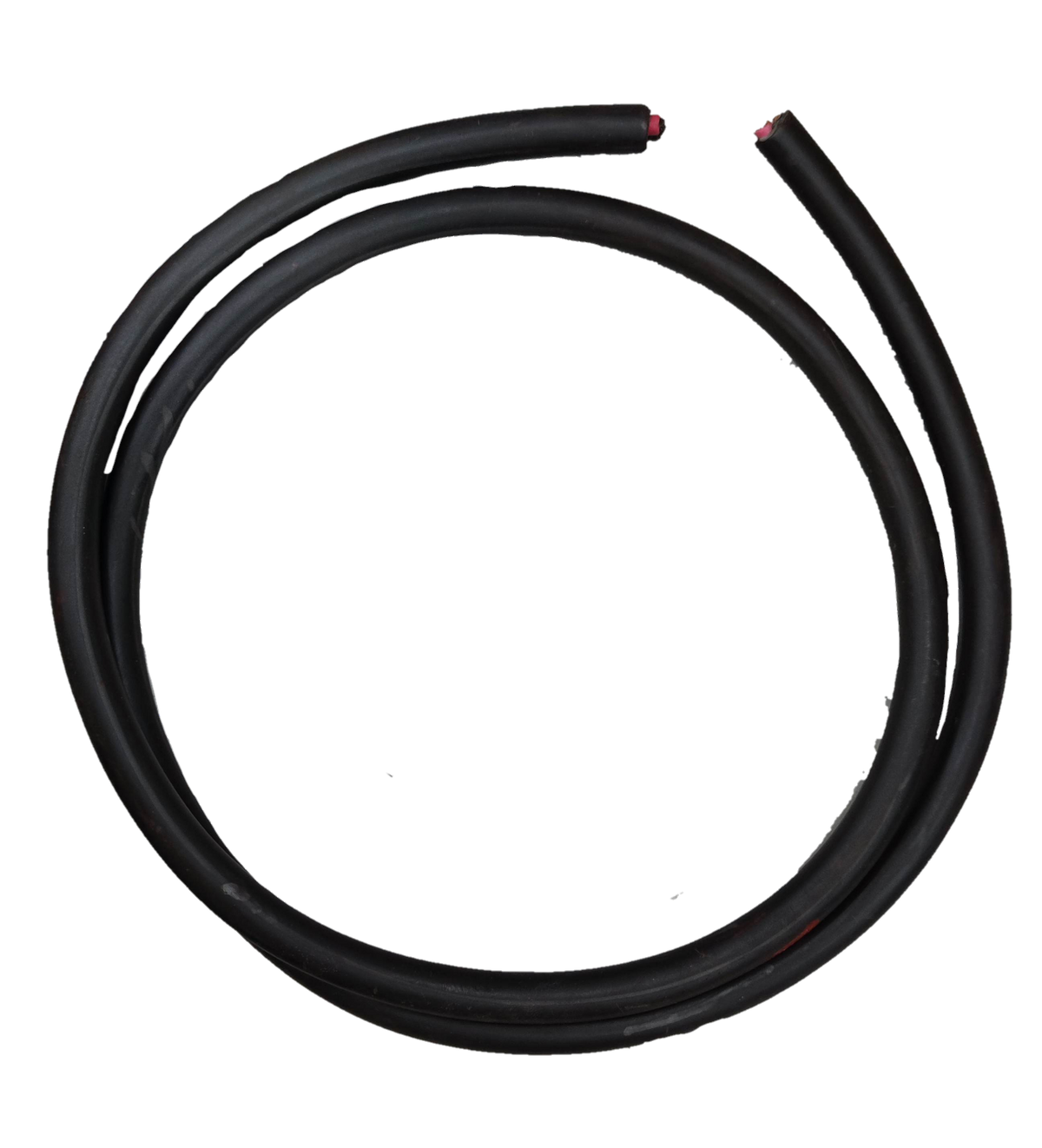 Phelps Dodge royal perma cord 8mm 2 core black electrical wire coil for wiring applications