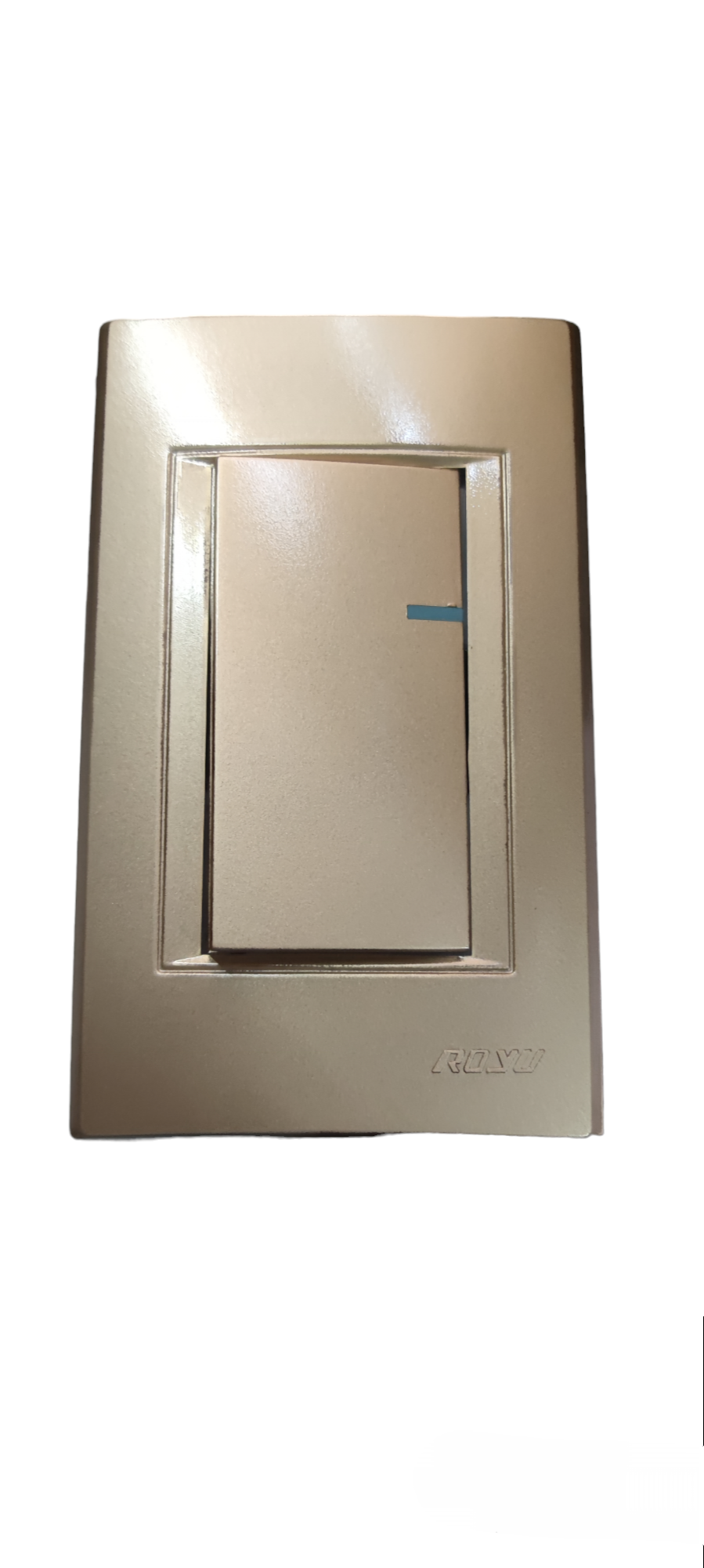 Royu Switch Flush Type 1 Way 10A 250V beige single switch power point